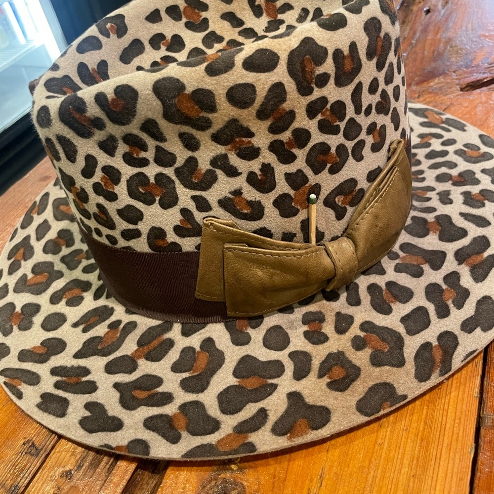 Nick Fouquet Classic Cheetah Fedora